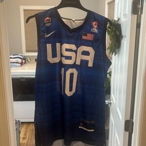 Anthony Edward’s USA Basketball Jersey